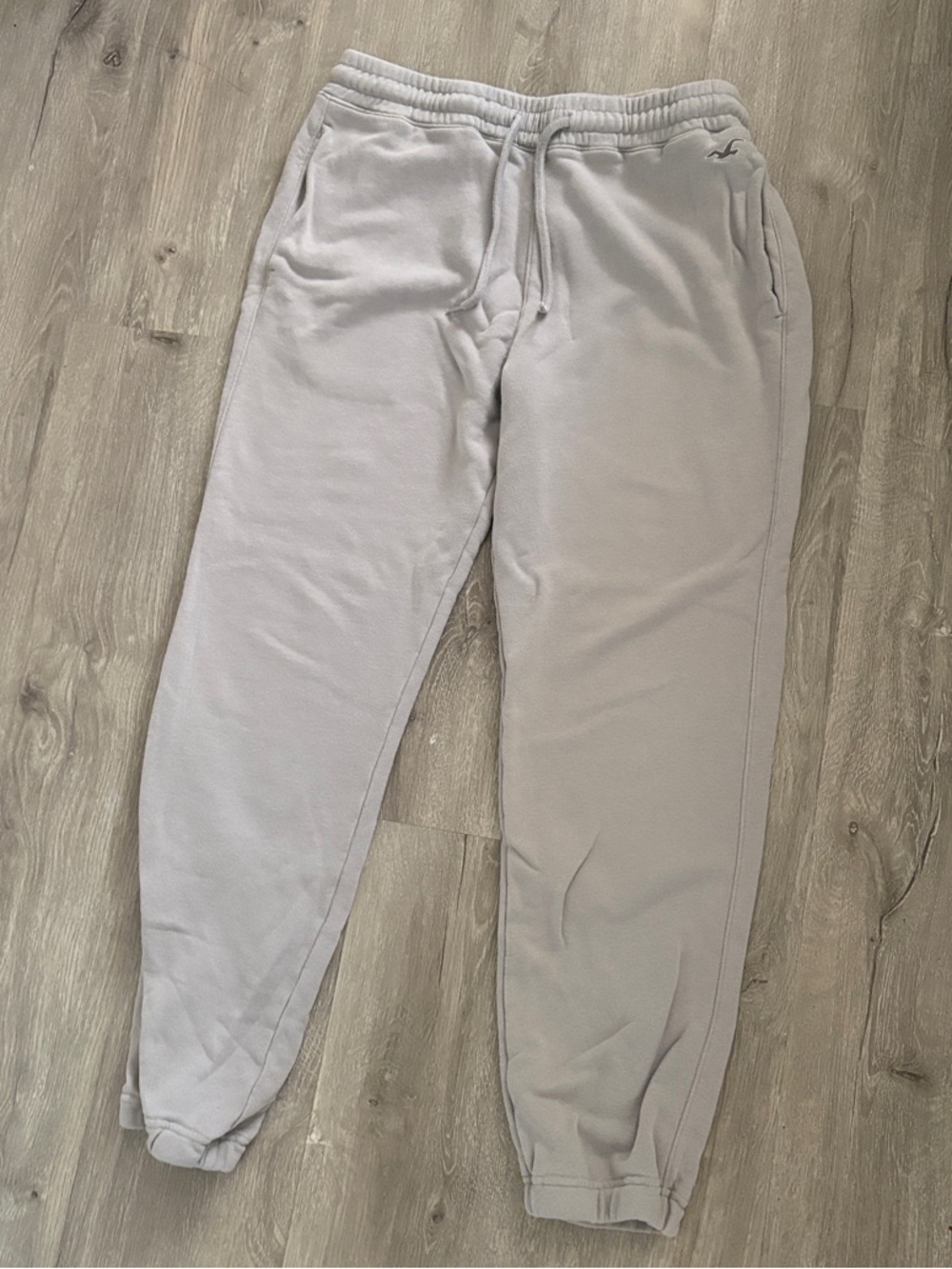 Light Gray Men's Jogger Sweatpants - Drawstring Waist
